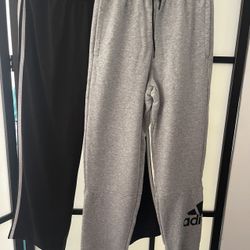 Set Of 2  Boys Teen Activewear Adidas Sweatpants & Track Pants Size S