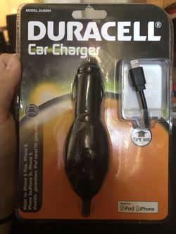 Duracell car charger