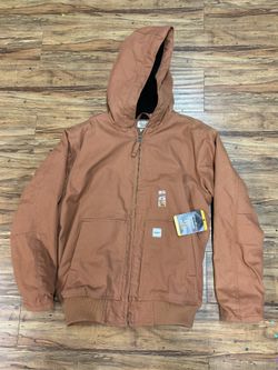 New W/ Tags Eddie Bauer Heavyweight Canvas Work Jacket Shepherd Lined ( Medium )