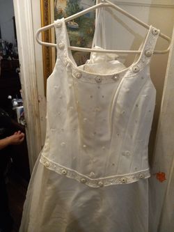 St .Patrick 4304#12 ivory  special ocation dress