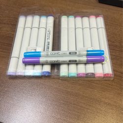 Copic Sketch And Ciao Markers 