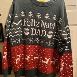 Daddy's home 2 feliz navi dad sweater sales