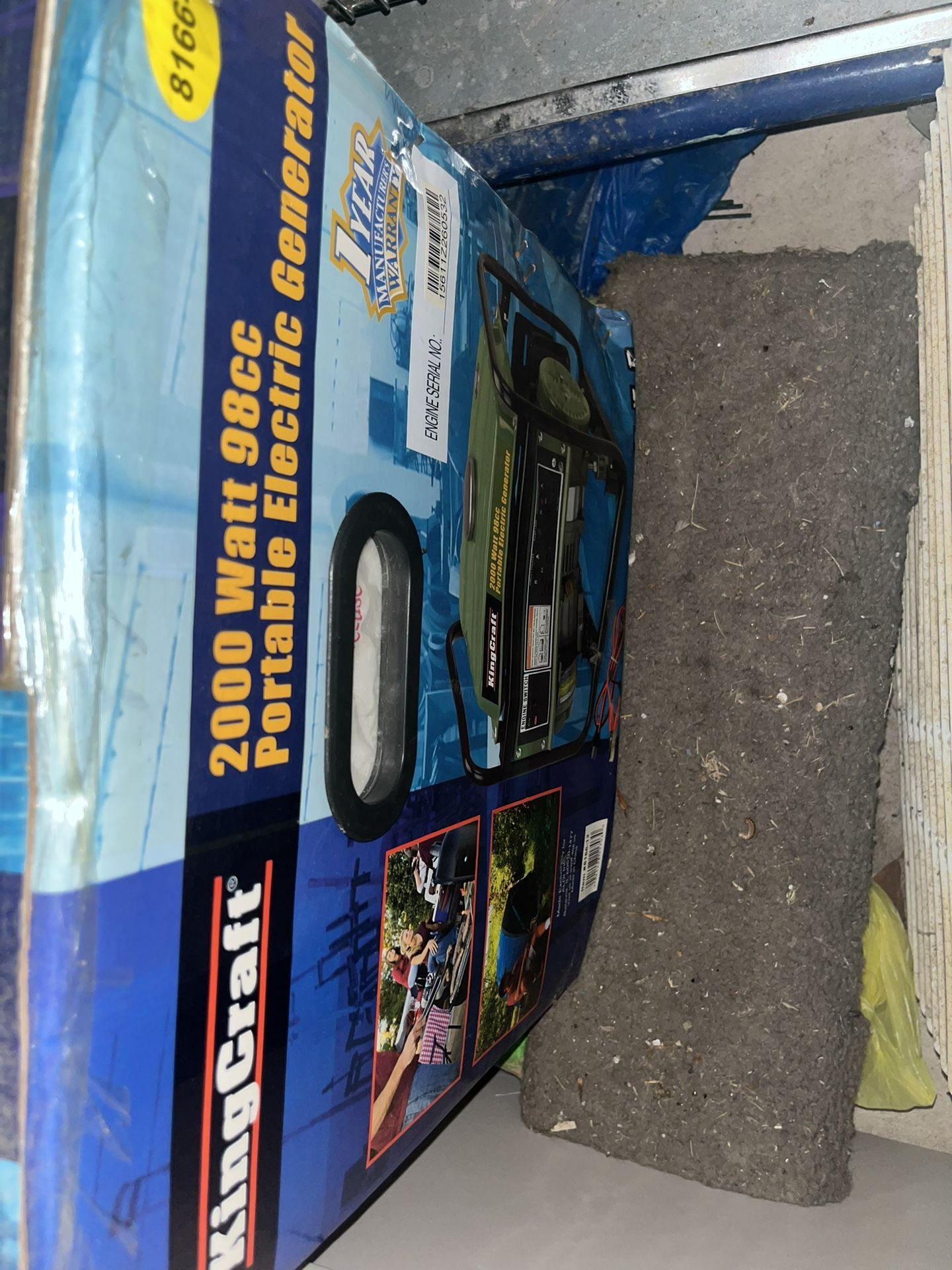 Portable electric generator