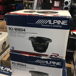 Alpine R2-w8d4 On Sale For 179.99