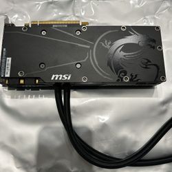 MSI 1080Ti 11GB - Corsair Liquid Cooled !