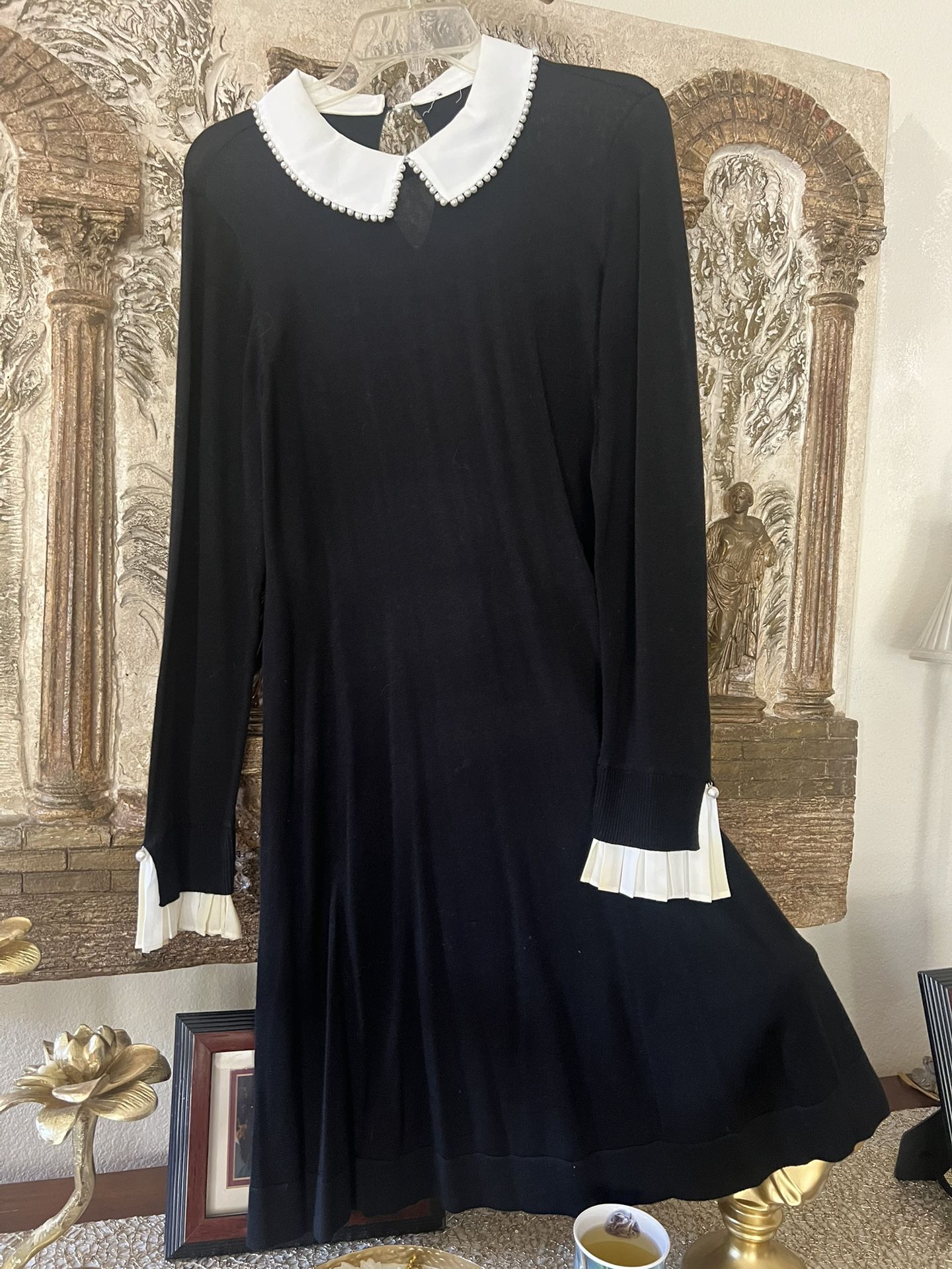 Black And White Dress party dress