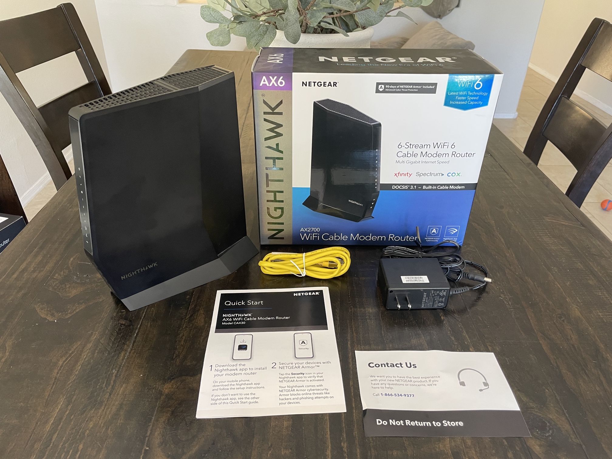 NETGEAR Nighthawk Modem Router Combo (CAX30)