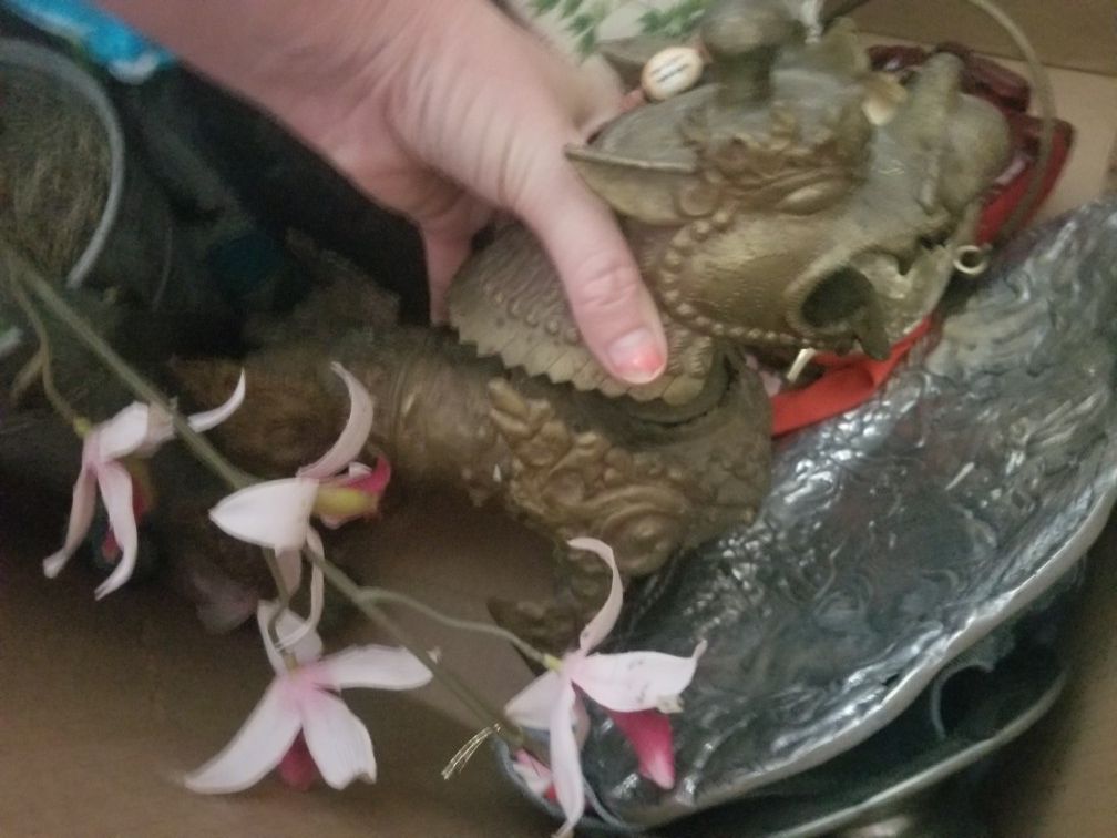 Heavy Asian vintage dragon