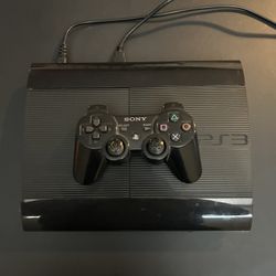PS3 250GB Blu-Ray w/wireless Controller. 