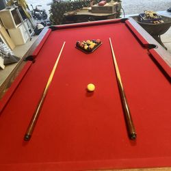 Pool Table /  Lucy’s Picture 