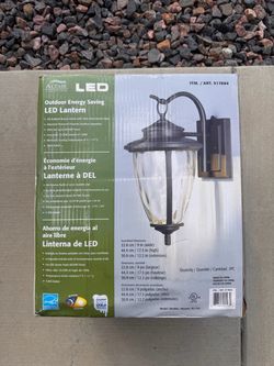 NEW Outdoor LED Lantern Fixture