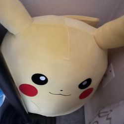Large 20 Inch Squishmallow Pokemon Pikachu Brand New With Tags 