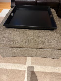 Ottoman w/Tray
