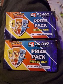 Pokemon Series one prize packs