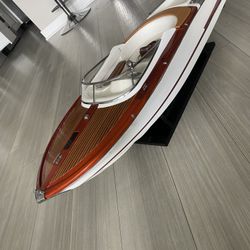 RIVA AQUARAMA 36in Wooden Boat