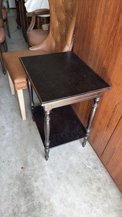 Solid wood table
