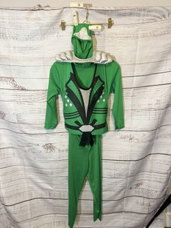 Charades Ninja Avengers Series II – Green Ninja Costume (Boys Size Large 10–12)
