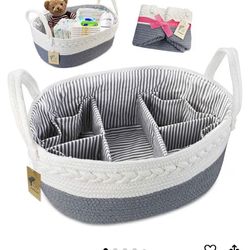Extra Large Baby Diaper Caddy Organizer