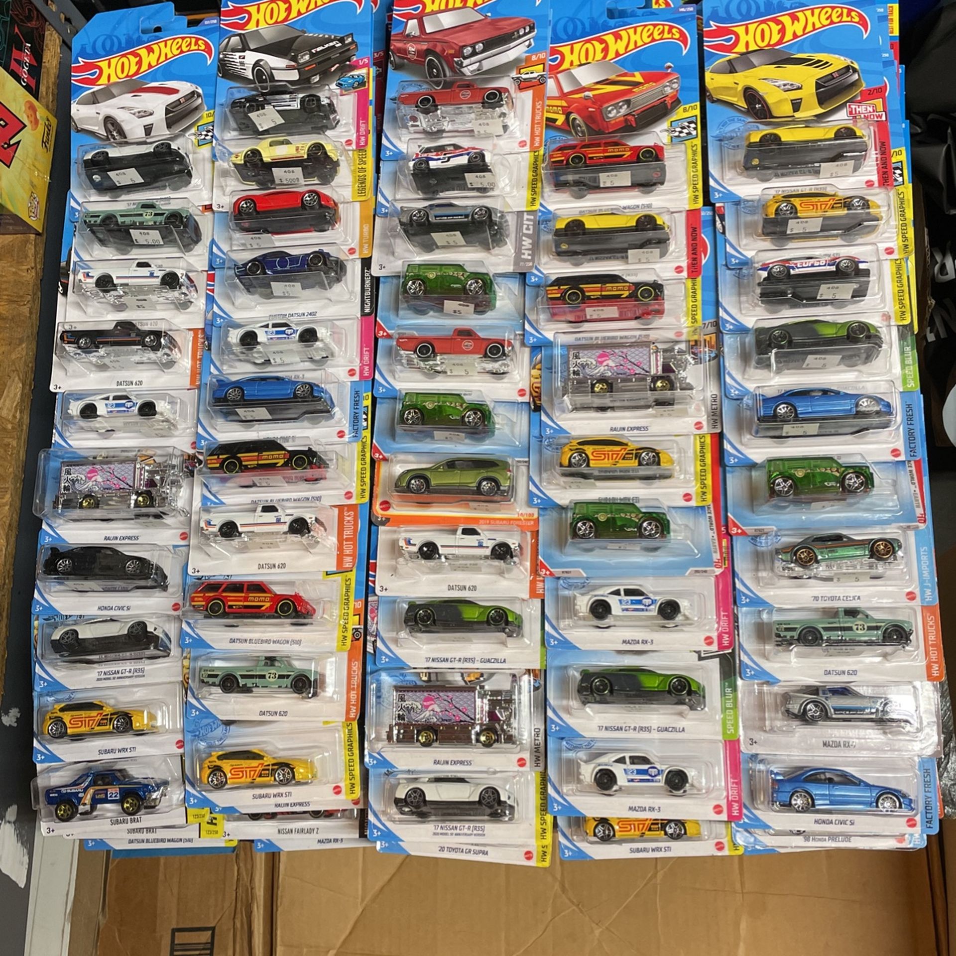 JDM Hot Wheels Lot! Custom Bundles Available!