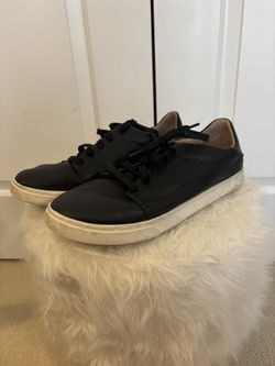 Olukai Pehuea Li ‘ili Convertible Black Sneaker Size 9