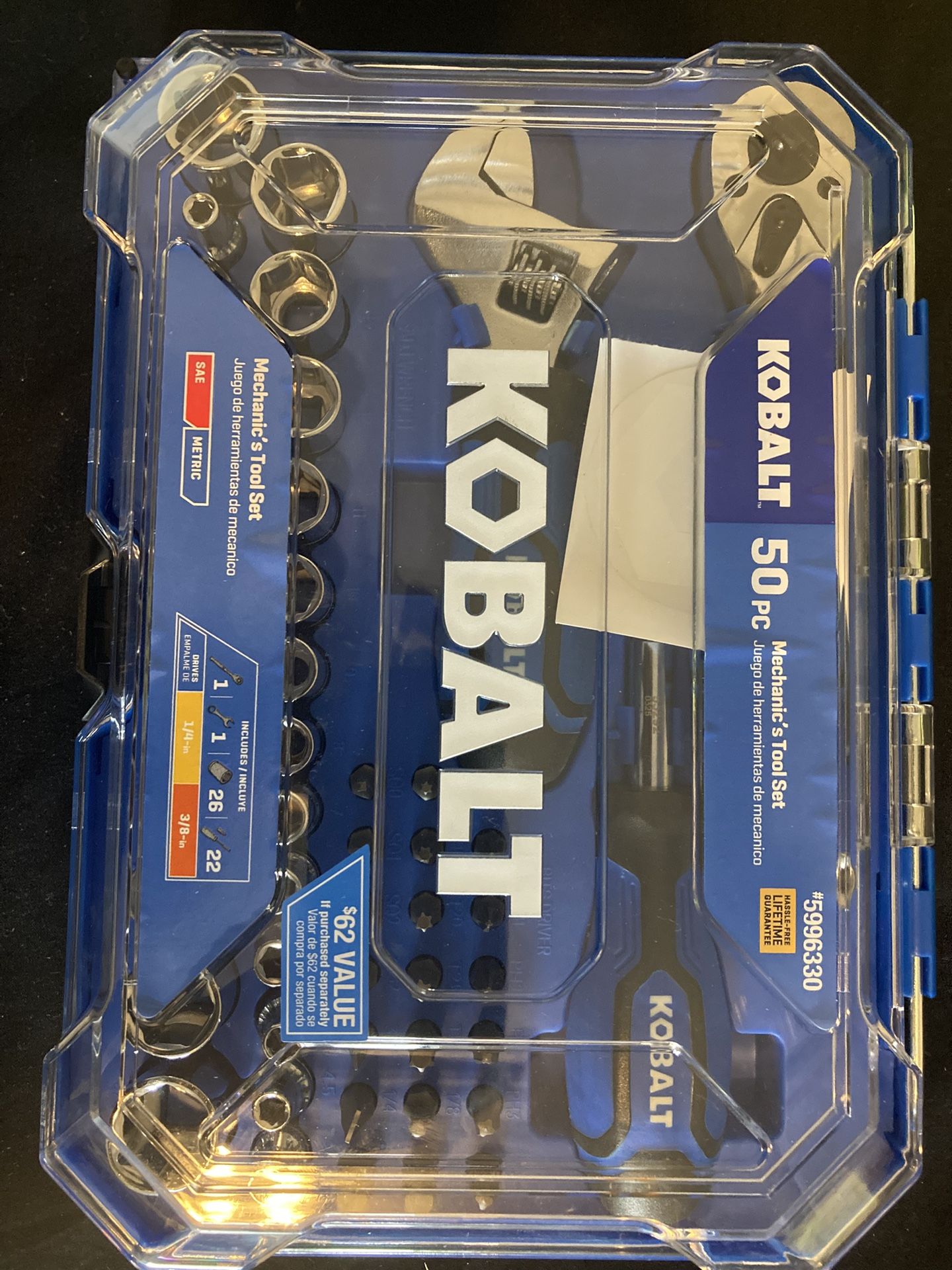 Kobalt 50pcs Mechanic Tool Set