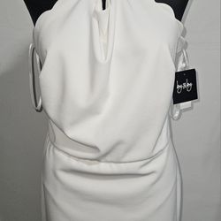 Dress White size XL By & By