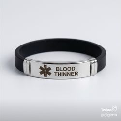 Blood Thinner Medical Alert Bracelet