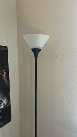 black torch lamps, set of two