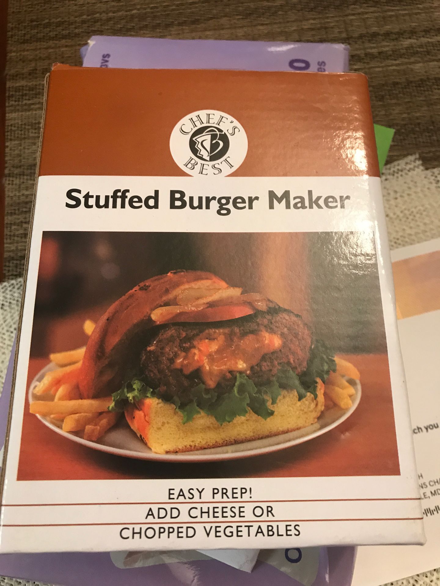 Chef’s Best Stuffed Burger Maker