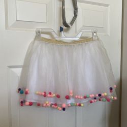 Girl Pom Pom Skirt Size 14/16