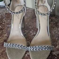 Badgley Mischka Size 9 Great For Prom/formal/bridesmaid 