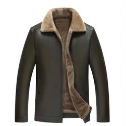 Men’s Faux Leather Jacket