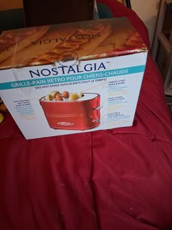 Nostalgia Retro Hot Dog Toaster