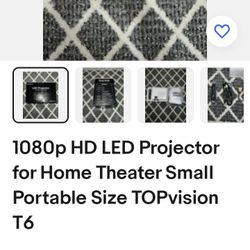 LED Home Theater Projector