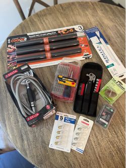 Household & DIY Bundle – New Tools, Shower Head, Grill Mats, Light Bulbs, Hardware