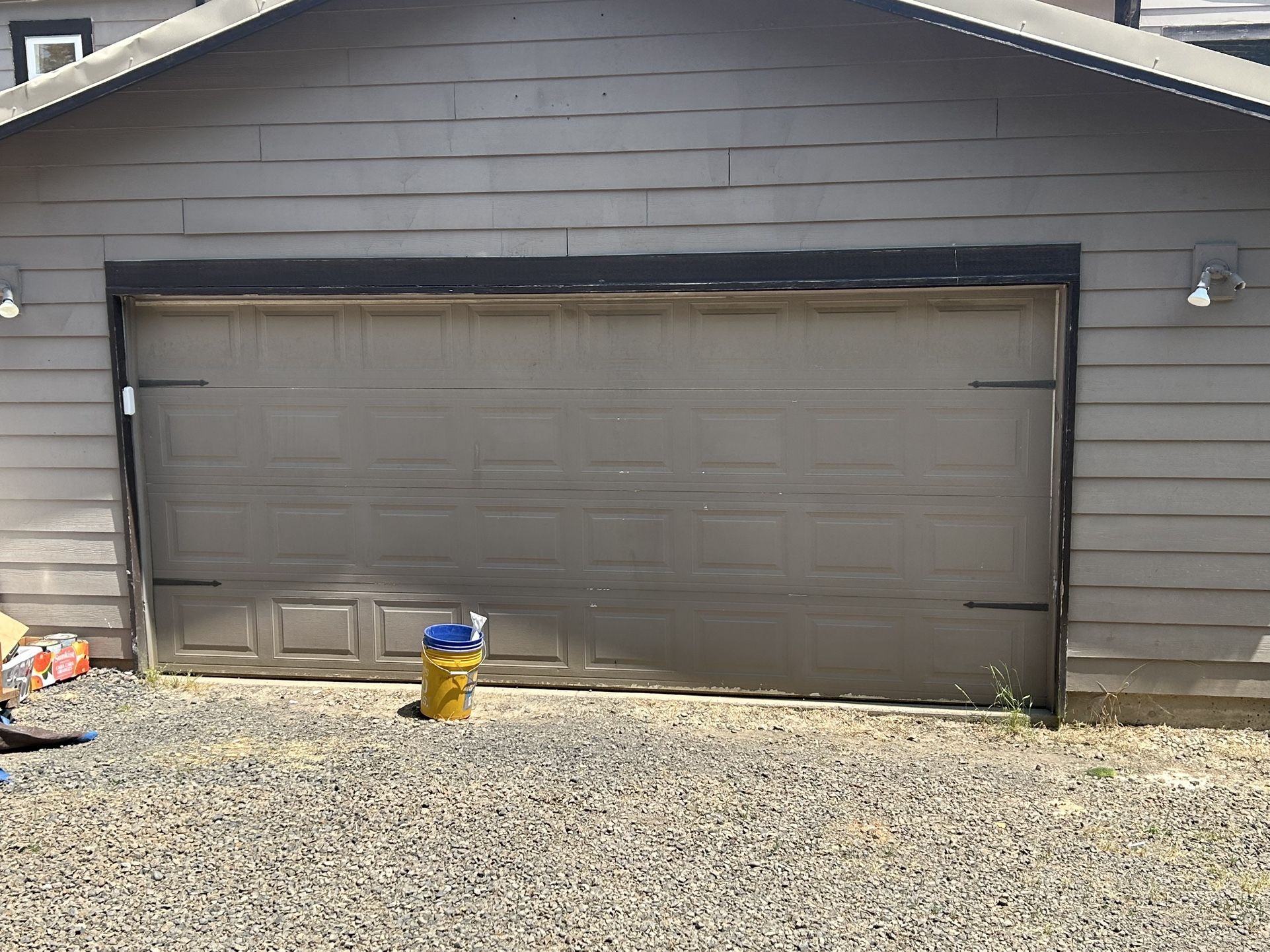 Garage Door and Genie Opener - You disassemble and take away