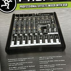 Mackie ProFx8 Audio Mixer 