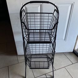 Metal Fruit Basket Stand
