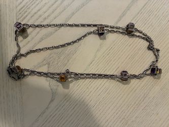 Gucci Men’s Double Stack Necklace with Jewels