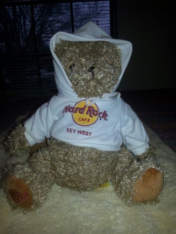 Hard rock cafe teddy bear