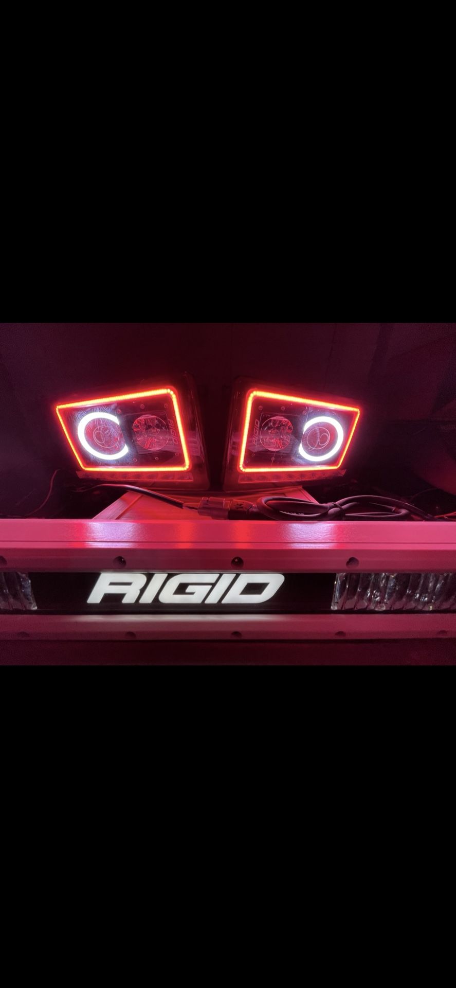 Dodge Ram Headlights, Custom RGB