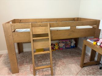 Kids loft bed -twin size