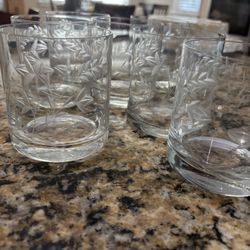 Set Of 8 Crystal Mugs