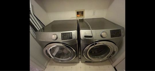 Samsung Electric Washer and Dryer