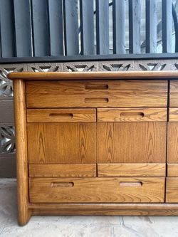 Vtg 66” Thomasville Credenza “Nordica” Buffet Cabinet Dresser