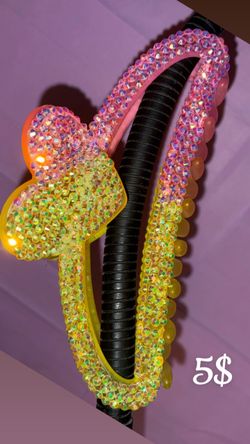 Rhinestone Butterfly Hair Claw Clip