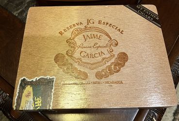 Wood Cigar Boxes (NO CIGARS) $8 ea. or 2 for $6