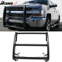 Fits 2014-2018 Chevrolet Silverado GMC Sierra 1500 Bull Bar Bumper Grille Push Guard