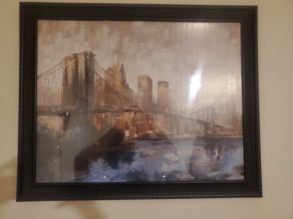 NYC Art Print in Frame