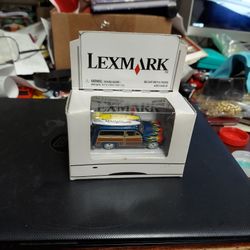 Ford Motor Company Johnny Lighting Station Wagon Die Cast Woody With 2 Surf Boards Ob Topbrand New In Box No Scale Size